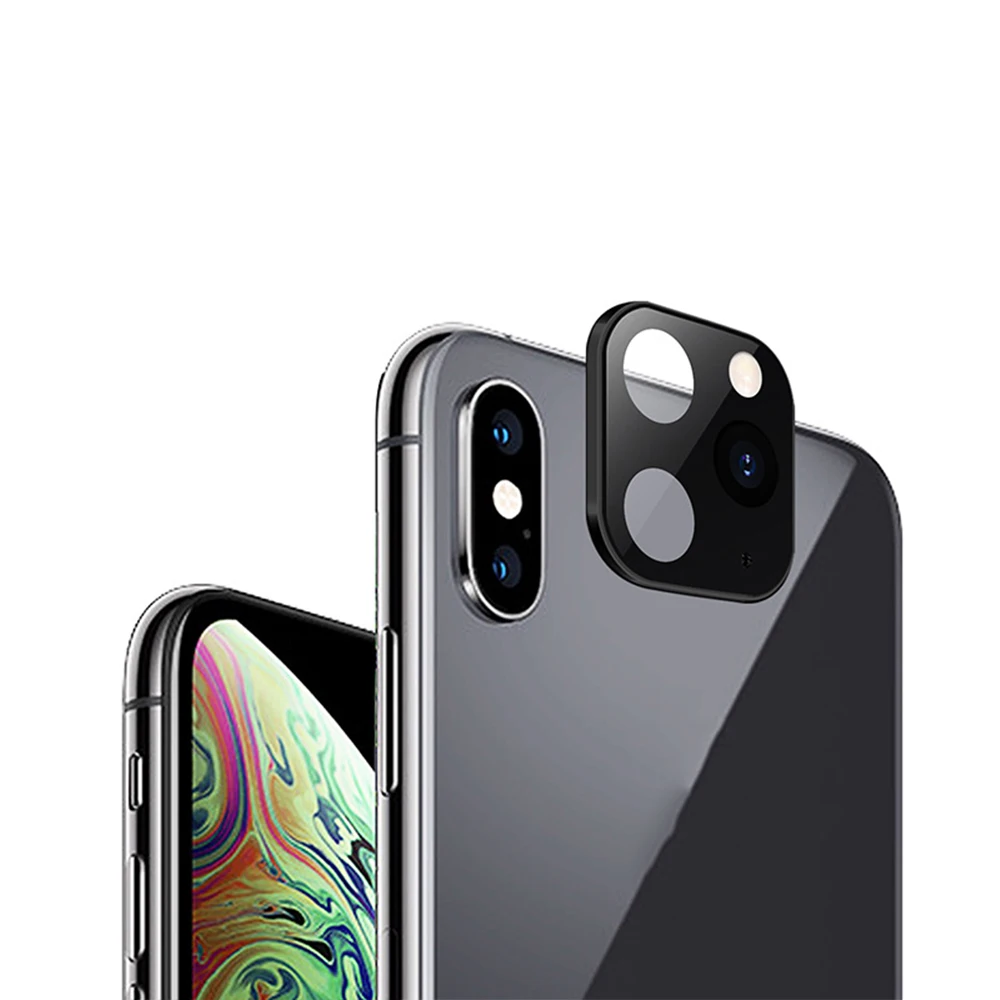 Generation Black Applicable iPhone Apple X Seconds Change 11 Lens Sticker XSMAX Modified 11PROMAX Explosion Modified Case Lens 11PROMAX Camera - Цвет: Generation Black