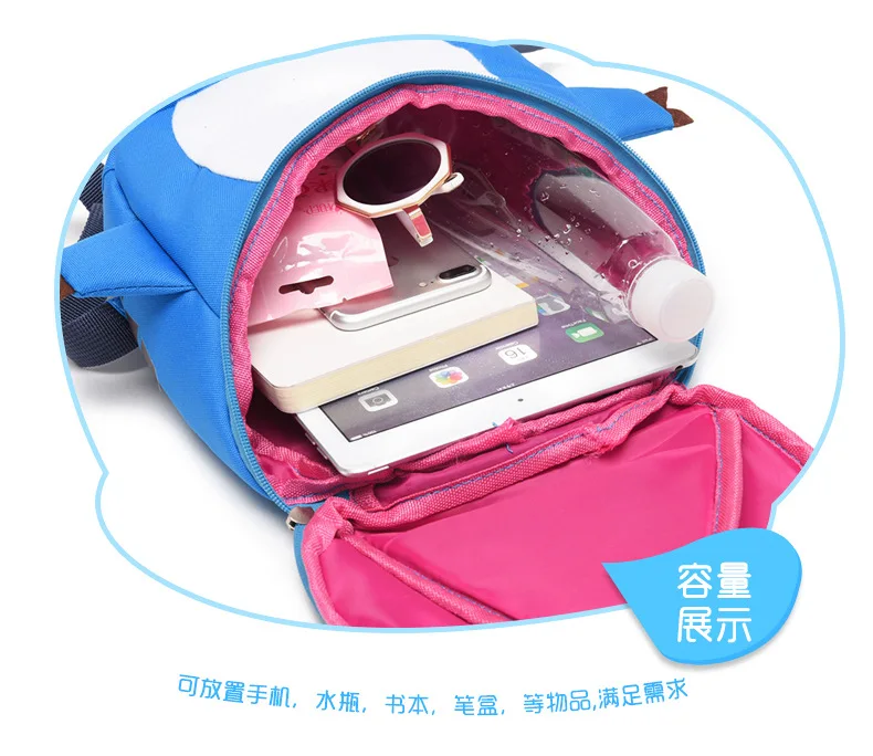 Cartoon Children's School Bag Kindergarten 2-5 Anniversery Backpack Men's And Women's Cartoon Dinosaur Backpack-Parent And Child