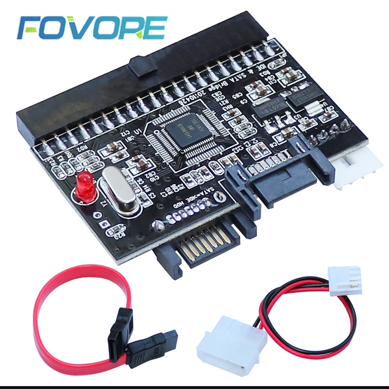 1 шт. высокое качество IDE SATA PCI карта 100/133 HDD/файлы для CD/DVD-конвертер адаптер Прямая