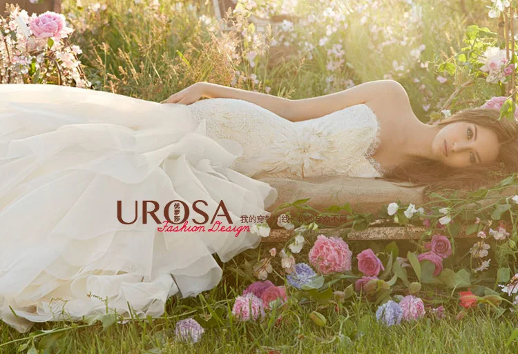 Vestido de noiva casamento Сексуальное Милое кружевное платье русалки из органзы со съемным цветком, свадебное платье для матери невесты