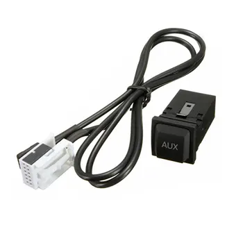 

Audio AUX Adapter Cable Car Audio Cable Universal AUX Adapter Cable Plug Accessories with Wiring Harness 35mm Pratical
