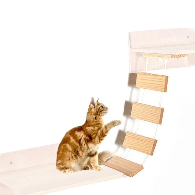 La La Pet Puente De Escalera Para Gatos Montado En La Pared