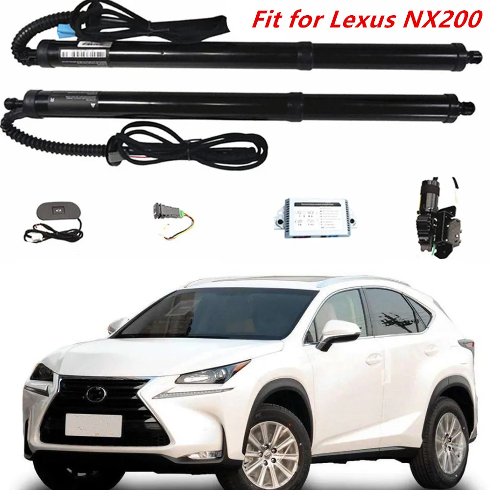 Подходит для Lexus NX200 аксессуары Интеллектуальный Электрический задний ворота модифицированный Автомобильный багажник поддержка стержня хвост Дверной Переключатель Электрический задний ворота