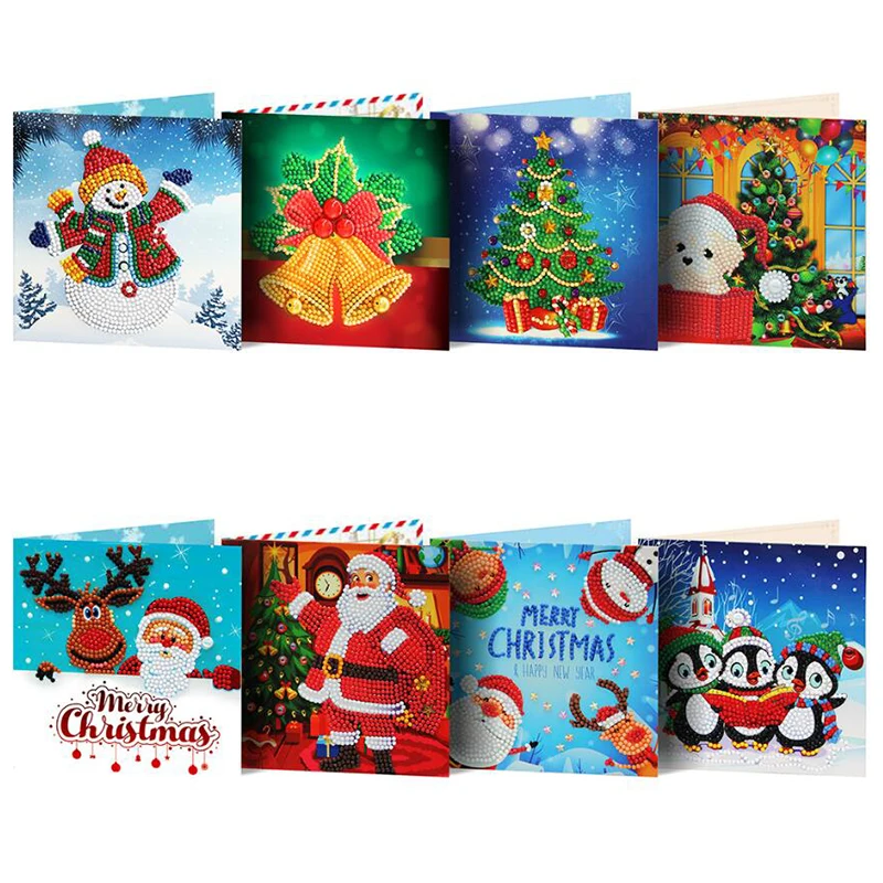 Поздравительная открытка с алмазной живописью 5D &quotсделай сам&quot открытки особой