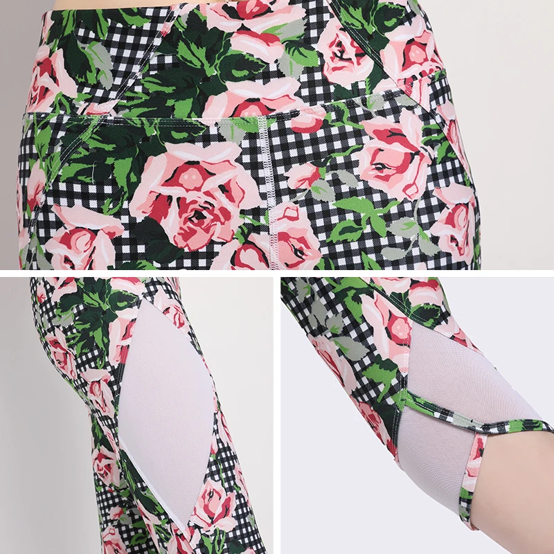 FlowerDance эластичные штаны для йоги женские спортивные бесшовные леггинсы Профессиональные штаны для бега йоги