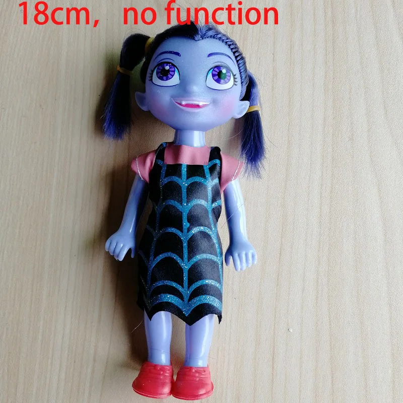 Vampirina Junior кукла вамп с музыкой вамп игрушка для девочек милый аниме мультфильм Дети Рождество День рождения подарки сумка - Цвет: opp bag