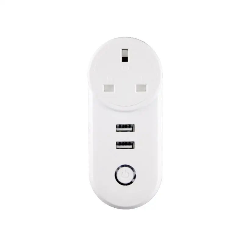 Настенная розетка ZigBee 3,0 умная розетка с 2 usb-интерфейсом Дистанционное Голосовое управление с SmartThings Wink Echo Plus и большинством Zigbee Hub