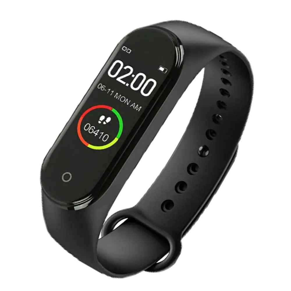  M4 0.96Inch Color Screen Smart Watch Sports Band Health Monitoring Sleep Tracker Motion Waterproof  - 4000217649901