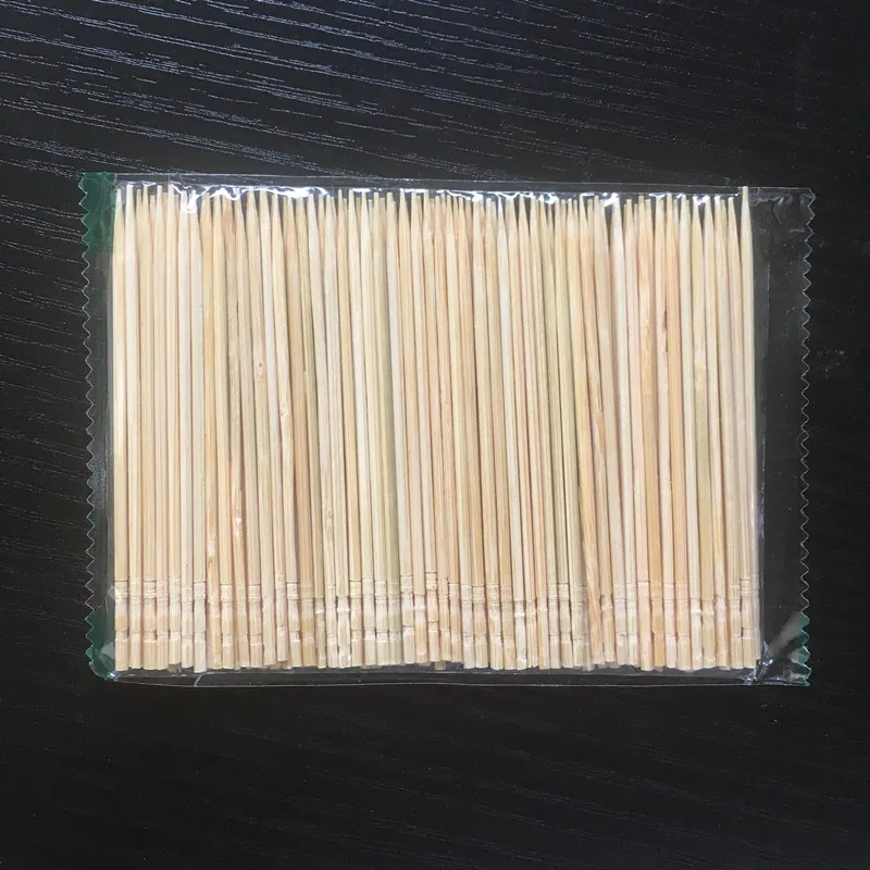 Hot Sale 0.16 * 6.5 * 14.5 cm Bamboo Toothpicks Oral Wooden Tooth Pick Care 8 Bag/800pcs
