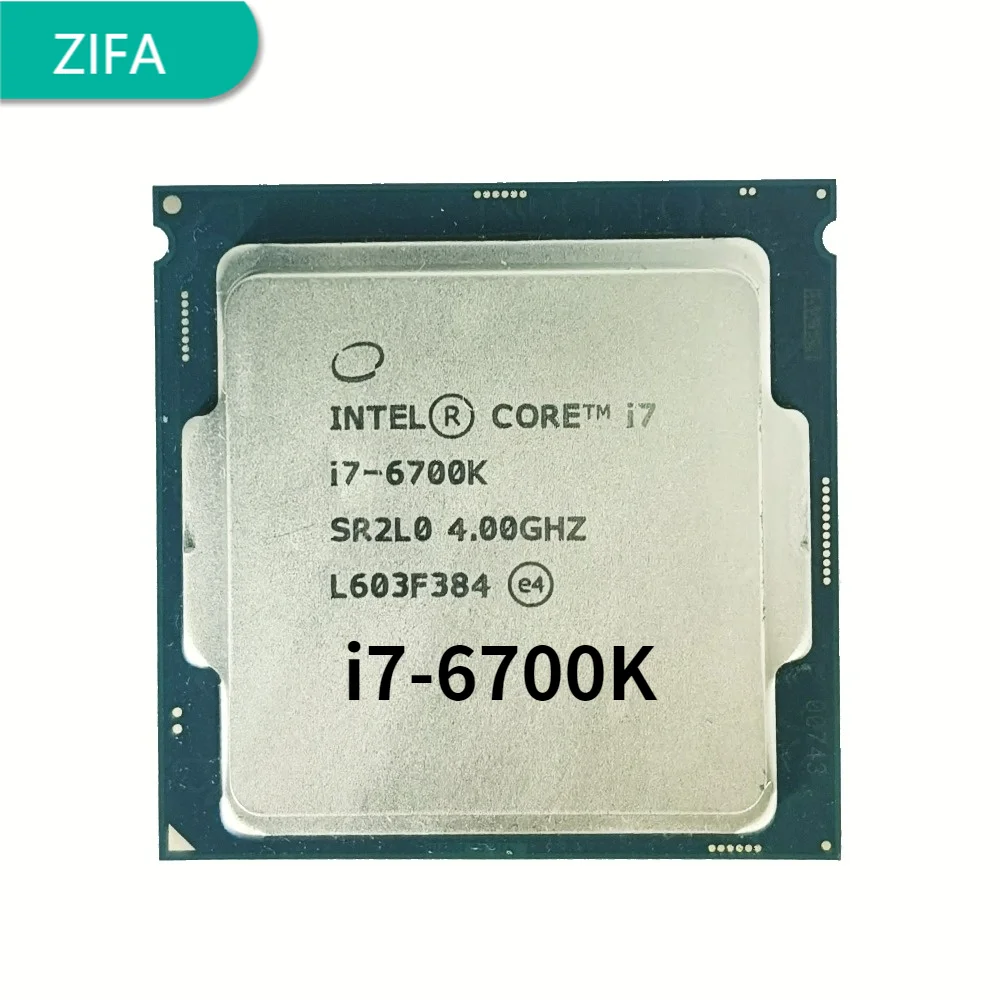 i7 6700K 4GHz 8M 4 Core 8 Thread 91w LGA1151 Processor desktop ddr3 ram memory | Компьютеры и офис