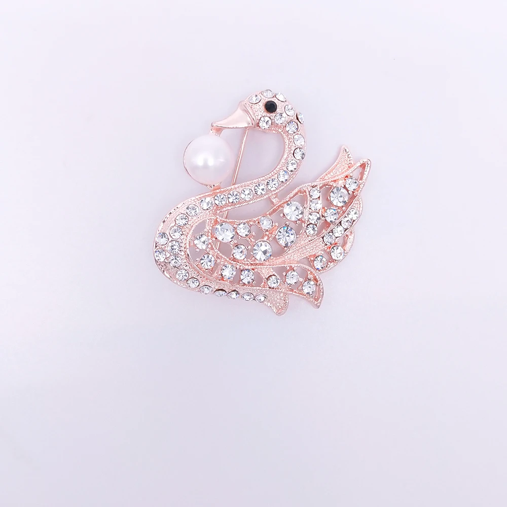 BEFLYE Jewelry Pearl brooch high-end fashion women's boutique gift wedding party brooch fashion jewelry - Цвет камня: 03