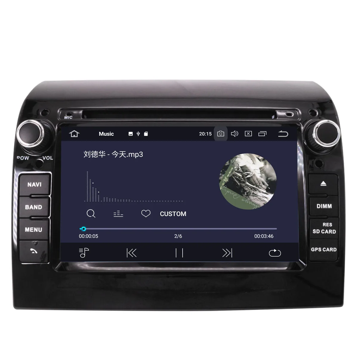 Cheap Aotsr Android 9.0 GPS navigation Car DVD player car video car player Stereo for FIAT DUCATO 2011-2015 Car Radio head unit player 22