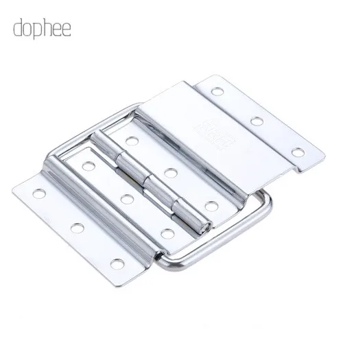 Dophee 2/4/20 шт, античная бронза, 4 размера, шарнир для ящика шкафа, ювелирная коробка, шарнир с винтами для мебельной фурнитуры - Цвет: H 1pc 8301-70