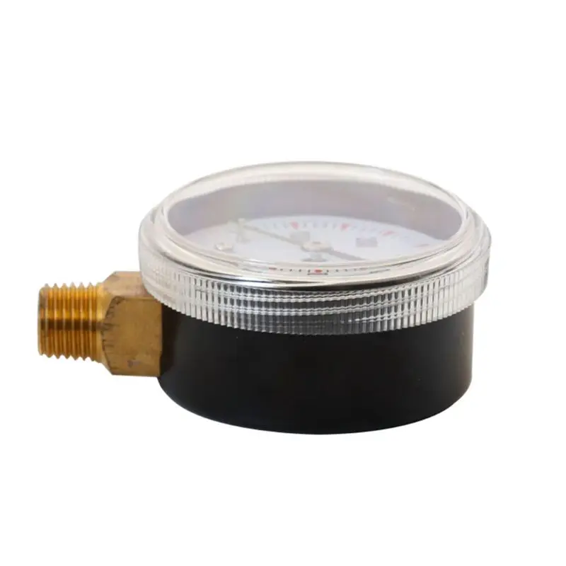 0-600 PSI " Циферблат 1/4" NPT латунный манометр Нижнее крепление манометр