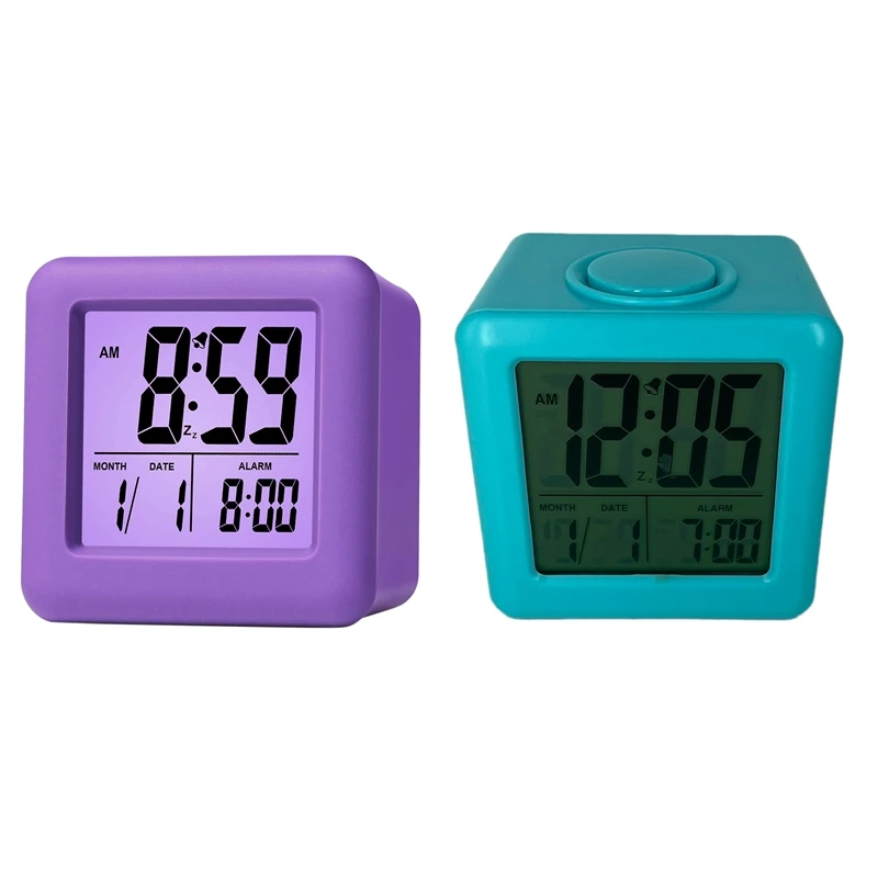 Small Bedside Clock Light Digital Time Alarm Clock Small Small Alarm Clock Bedroom Alarm