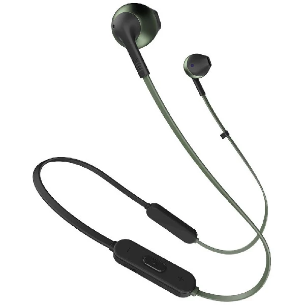 BT Наушники-гарнитура (вкладыши) JBL Tune T 205 зеленый JBLT BTGRN | Электроника