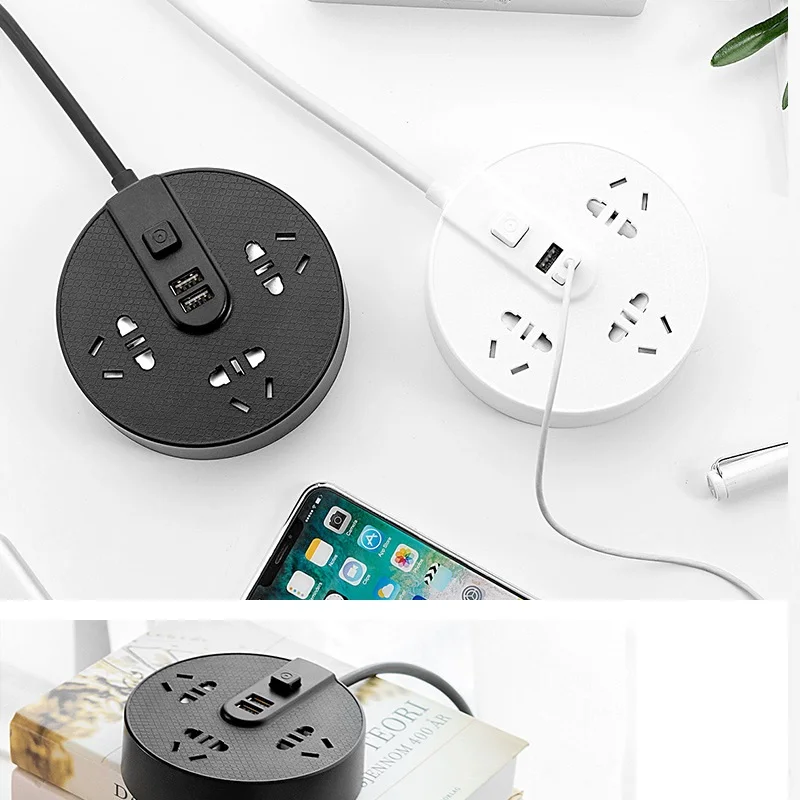 

AU Plug Intelligent multi-function Climb a wall socket USB charging power strip Extension Desktop socket plug adapter enchufe