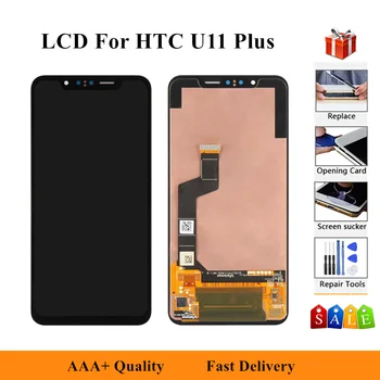 

6.0“ LCD For HTC U11 PLUS LCD Display 2Q4D200 Touch Screen Digitizer Assembly For HTC U11+ PLUS Display Replace