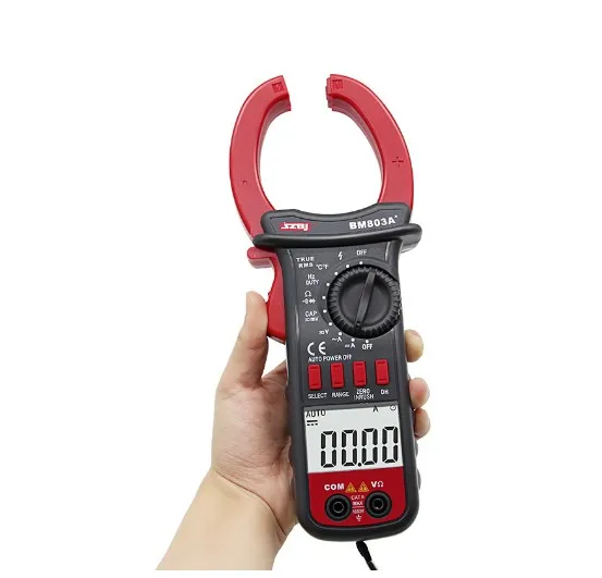 AC-DC 1000A Цифровой мультиметр-зажим AC/DC ток 1000A частота конденсатора температура 1000