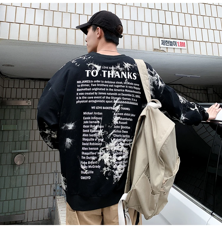 LAPPSTER мужские уличные толстовки Harajuku Осень мужские корейские модные черные толстовки с капюшоном в стиле хип-хоп негабаритных размеров