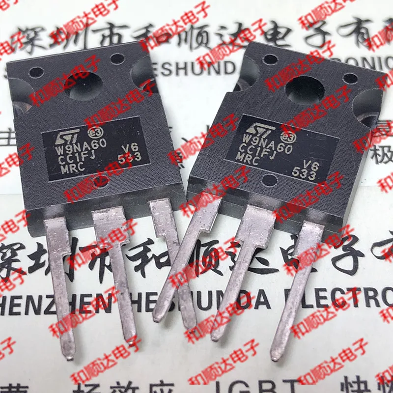 5 шт./W9NA60 STW9NA60-247 600V 9.5A TO247