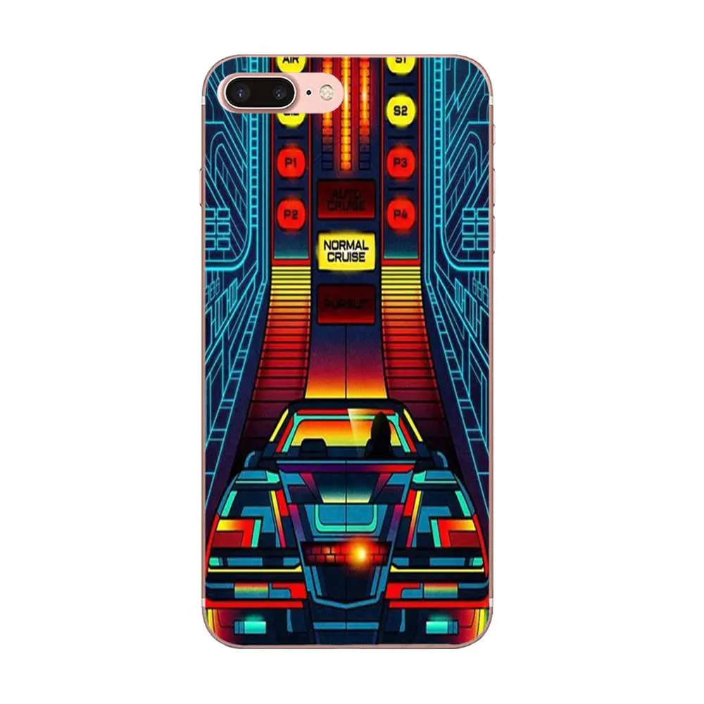 Мягкие чехлы с блестками Knight Rider Китт приборной панели автомобиля графический