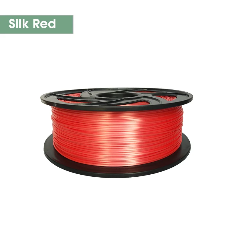 Silk Red Myriwell 3d принтер PLA Филамент 1,75 мм 1 кг хорошее качество ABS пластик Филамент высокая прочность 3D печать Филамент - Цвет: Silk Red