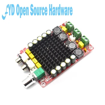 

XH-M510 TDA7498 High Power Digital Amplifier Board 2 x 100w Car Amplifier audio DC12V-24V