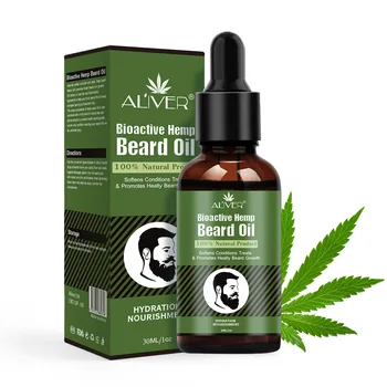 Beard Growth Oil Natural Hemp Beard Essential Oil