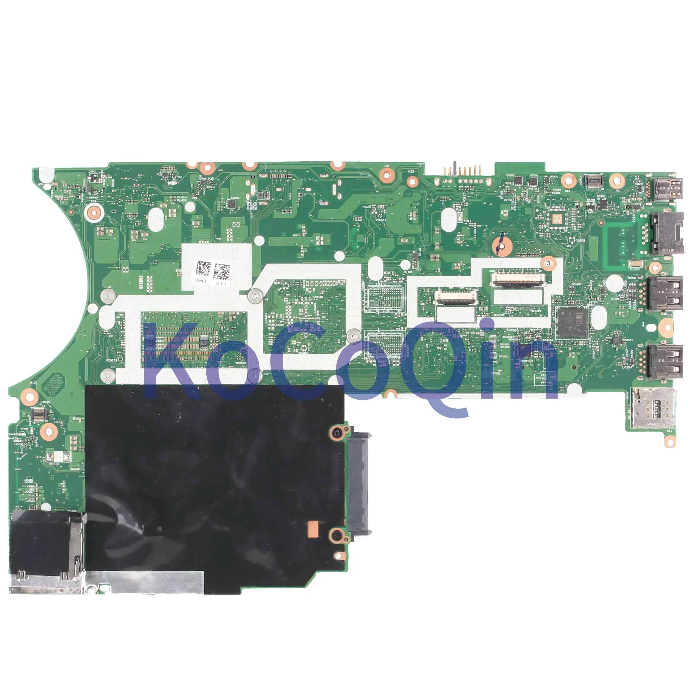 Greatest  KoCoQin Laptop motherboard For LENOVO Thinkpad T460P Core SR2FS I5-6440HQ Mainboard 01AV854 01YR826