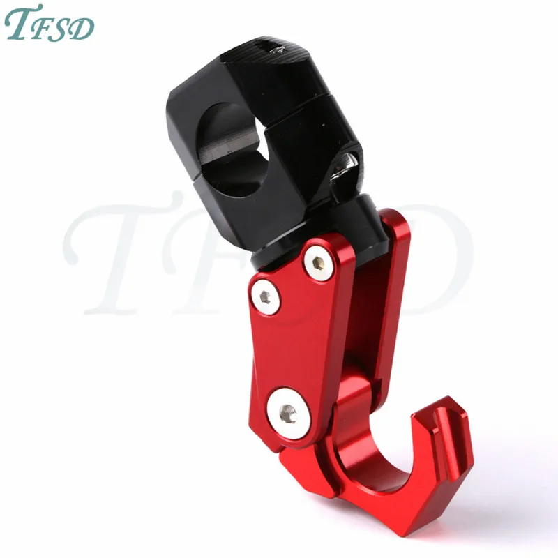 Аксессуары для мотоциклов 22 мм руль крюк для удобства все алюминиевый сплав держатель для руля для Yamaha kawasaki Honda Suzuki KTM