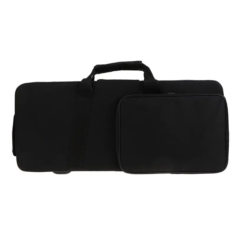 600D водонепроницаемый Gig Bag Box рюкзак ткань Оксфорд для трубы с регулируемым двойным плечевым ремнем карман из пенопласта с хлопковой подкладкой