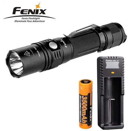 Фонарик Fenix PD35 тактический светодиодный турбовыход 1000 люмен + зарядное