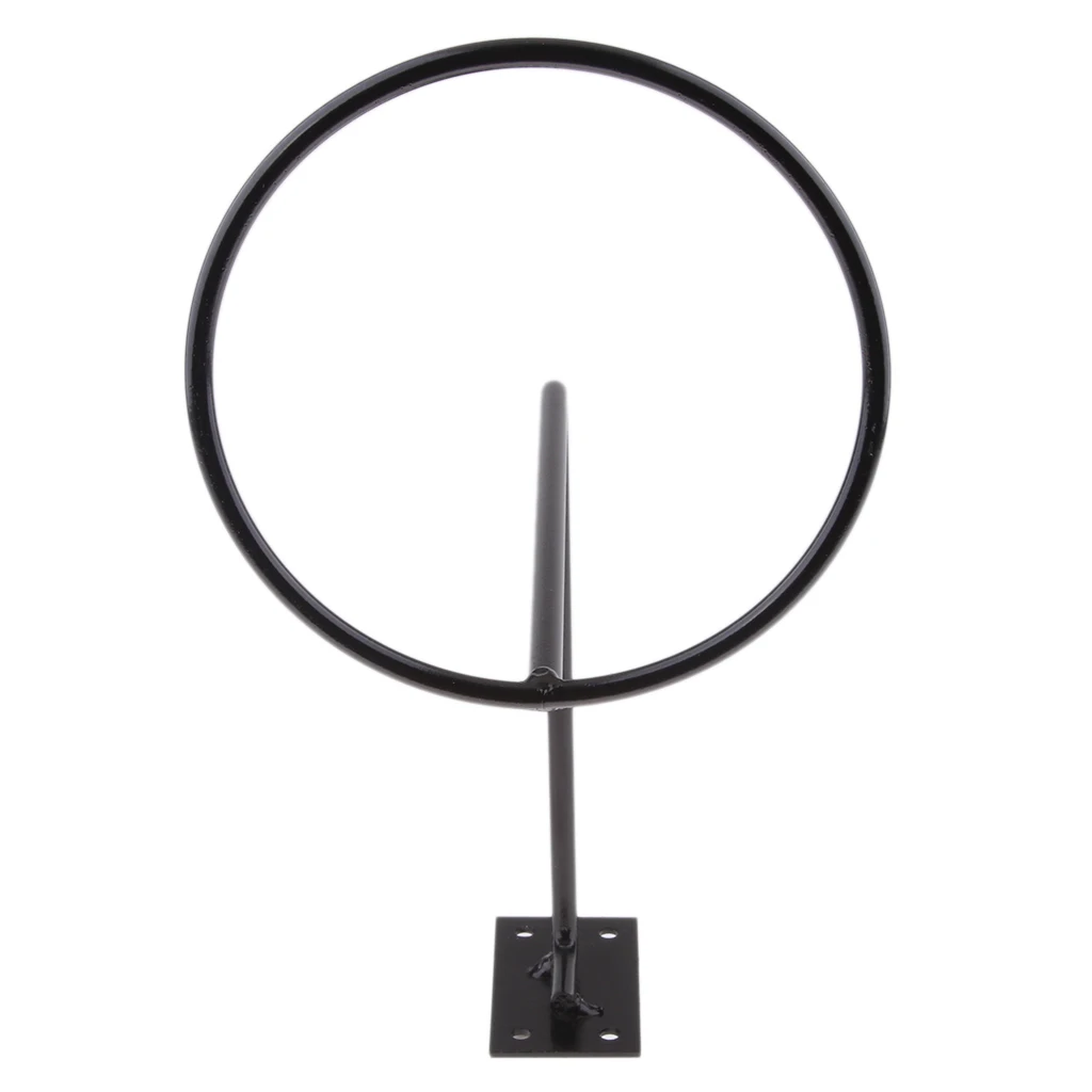 Aluminum Motorcycle Accessories Helmet Holder Hanger Rack Wall Mounted Hook for Coats Hats Caps Helmet Rack Black