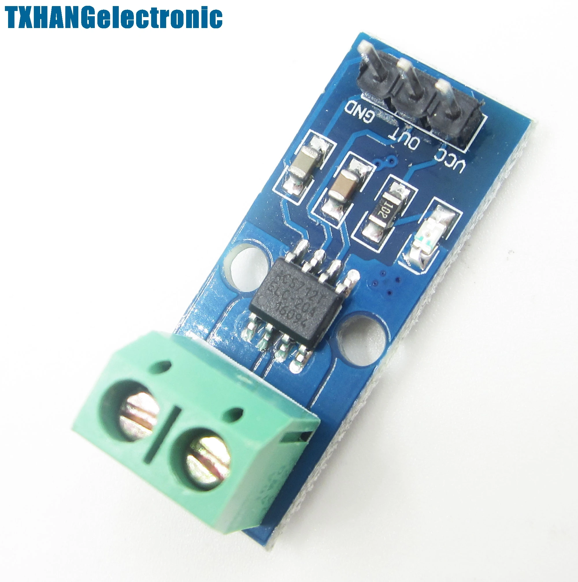 5PCS 20A ACS712 Module 5V Measuring Range Current Sensor Hall Board diy