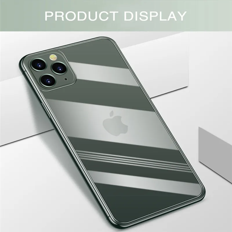 Защитное стекло на заднюю панель для iPhone 11 PRO X Xs Max, полное покрытие, закаленное стекло для iPhone XR 11 PRO MAX, защитная пленка