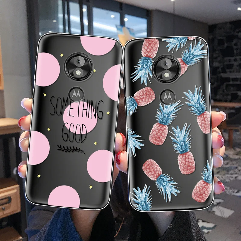 

Summer Cute Phone Case For Motorola Z4 Play Case For Moto C E4 E5 G3 G4 G5 G6 G7 Z Z2 Z3 Play Plus Silicone Soft Back Cover