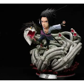 

32CM NARUTO Uchiha Sasuke Medical Ninja Orochimaru GK Statue RESIN Action Figure Collect Model Toy Birthday Gift M3516