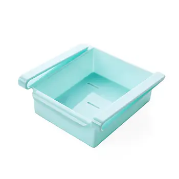

Kitchen supplies refrigerator storage rack drawer partition frame plastic shelf multi-function rack Dropshipping