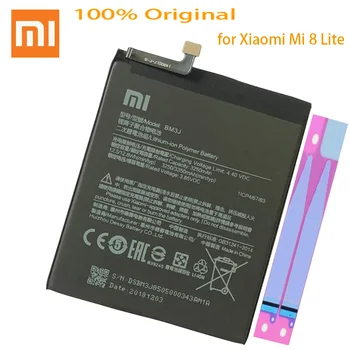 

Xiao Mi Original Phone Battery BM3J For Xiaomi 8 Lite MI8 Lite High Capacity Polymer Replacement Battery 3350mAh