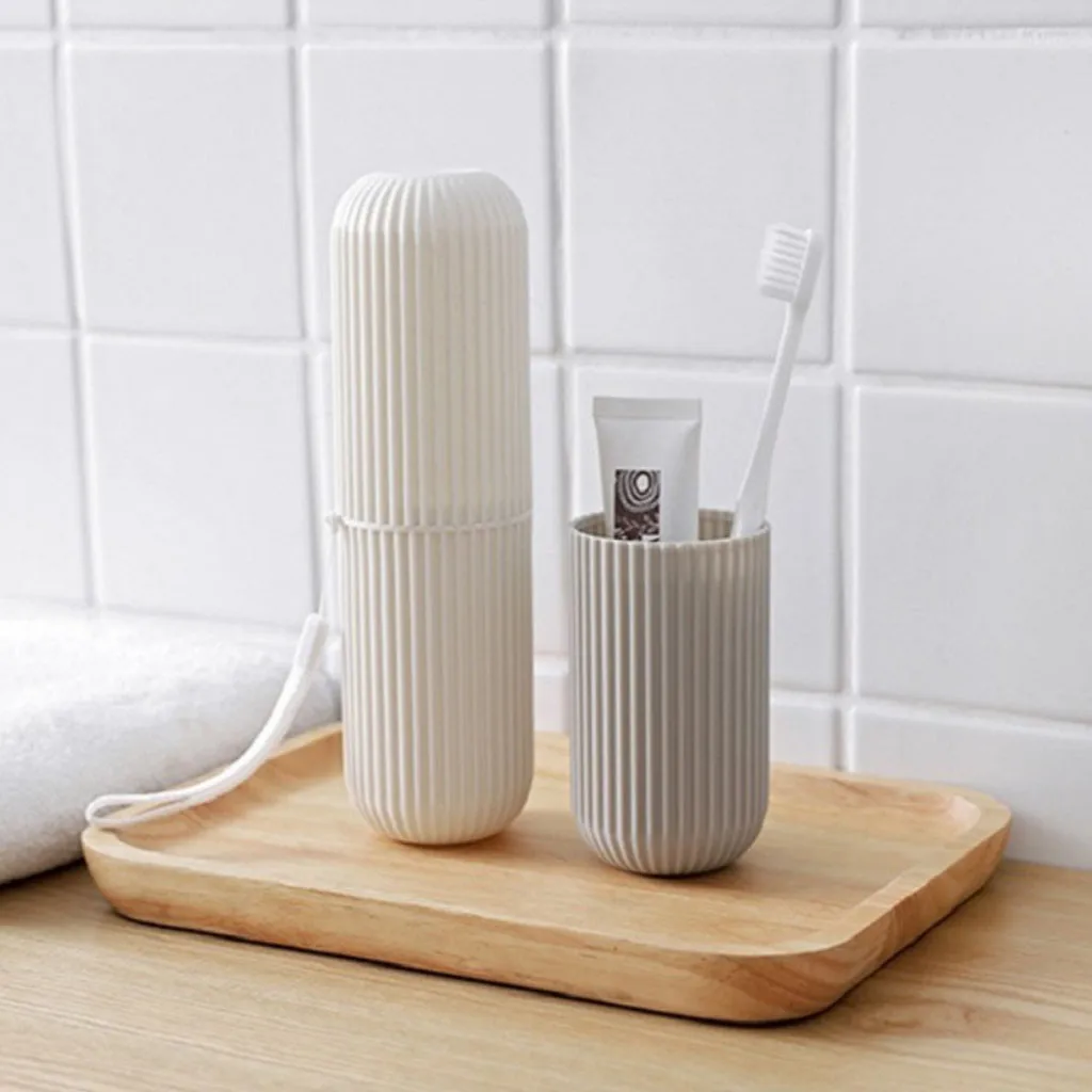 Portable Toothbrush Protect Holder Travel Camping Toothbrush Storage Box Cover