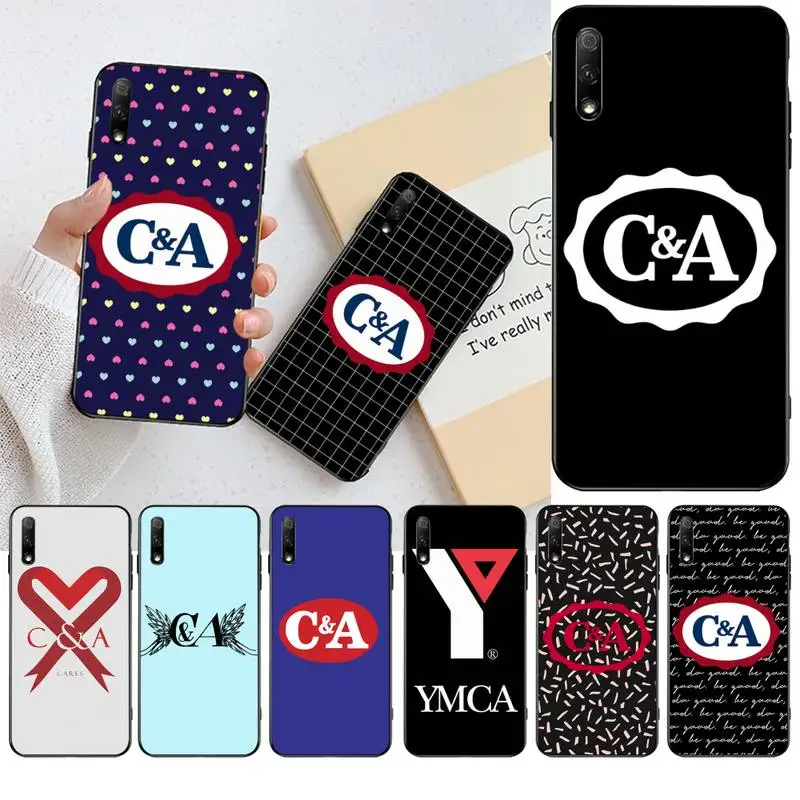 

CUTEWANAN Netherlands clothing brand C&A TPU Soft Phone Case Cover for Huawei Honor 20 10 9 8 8x 8c 9x 7c 7a Lite view pro