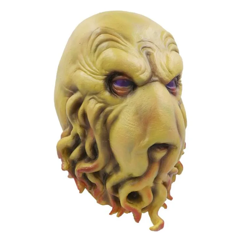 Myths Legends Great Old Ones Cthulhu маска Хэллоуин маскарадный бар вечерние Ужасы косплей реквизит аксессуары латексная маска подарок
