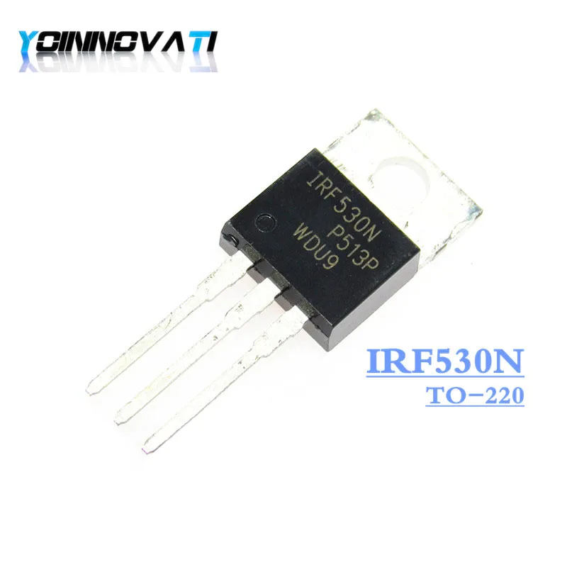 BOJACK IRF530 MOSFET Transistors IRF530N 17A 100V | Ubuy