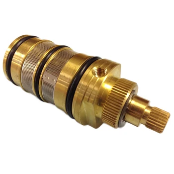 

Botique-Brass Bath Shower Thermostatic Cartridge&Handle for Mixing Valve Mixer Shower Bar Mixer Tap Shower Mixing Valve Cartridg