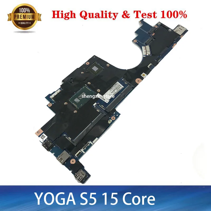  Laptop motherboard For Lenovo YOGA S5 15 Core I5-5200U Mainboard ZIUS1 LA-B591P 00JT358