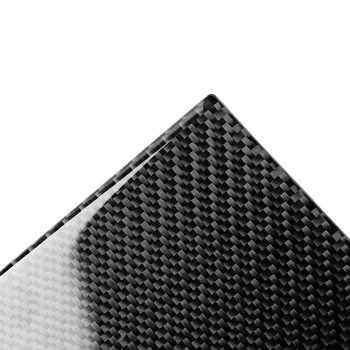 

Accessories Water Cup Sticker Carbon Fiber Black Decor Portable Useful