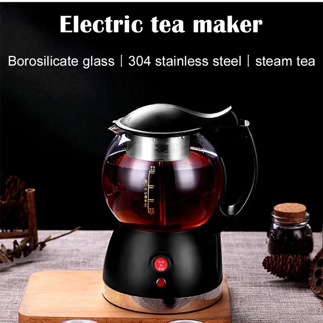 800ml Electric Kettle Automatic Steam Spray Teapot with Filter Multifunction Glass Health Pot Thermo Pot Home Boil Water Kettle, Size: 210