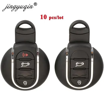 Keyforkess 10pcs custodia a conchiglia portachiavi intelligente a distanza per BMW MINI Cooper serie F F55 F56 F57 F54 F60 copertura senza chiave automatica