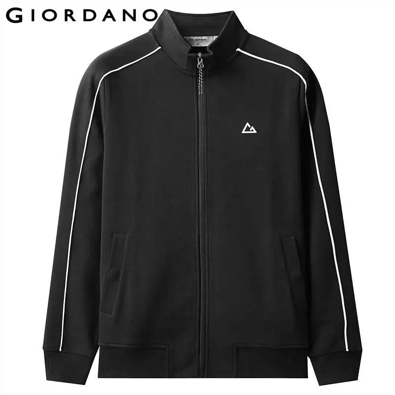 Giordano Мужская куртка с контрастным стоячим воротником, Спортивная, camarra Hombre, тонкая, легкая, эластичная, Roupa Masculina 01079893